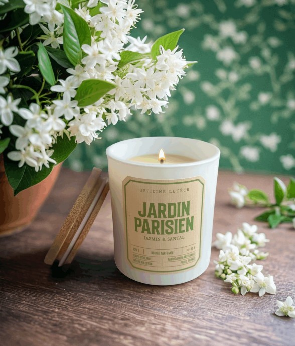 Bougie Jardin Parisien 100%...