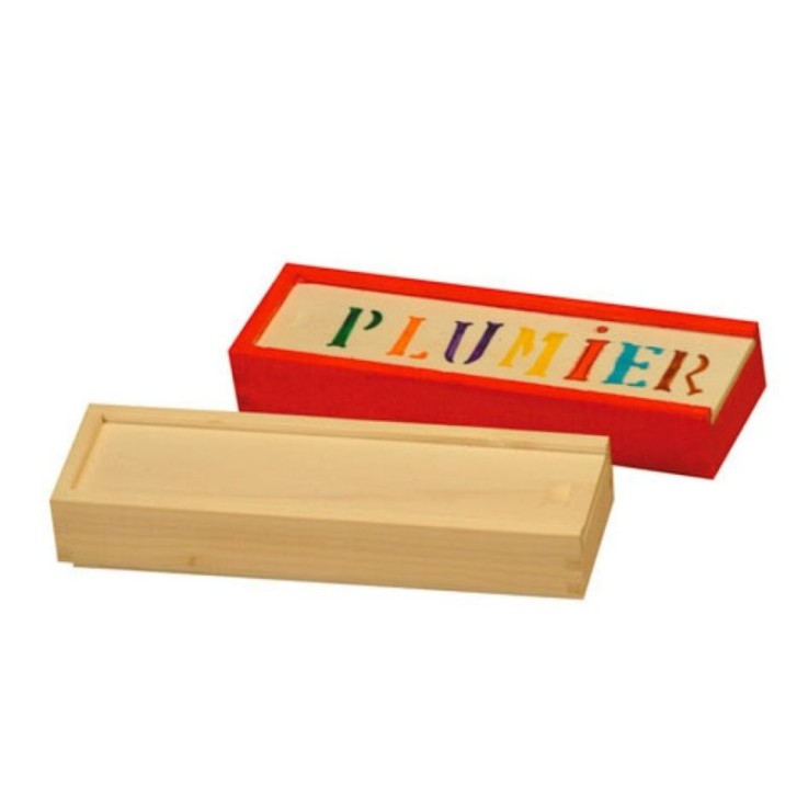 Graine Créative - Plumier coulissant en bois