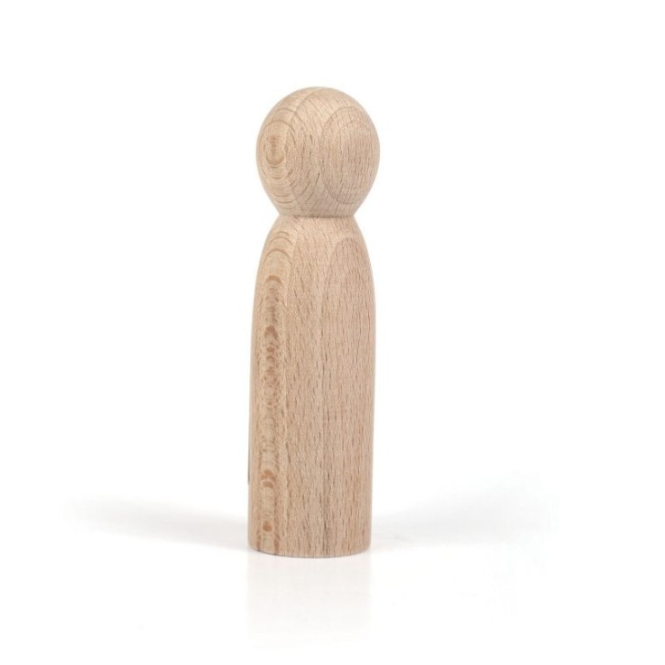 Graine Créative - Pion figurine en bois Homme 90 mm