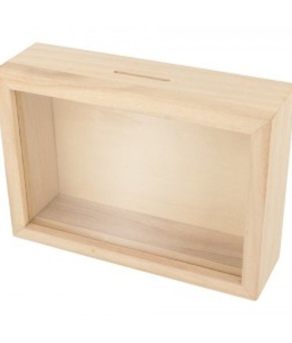 TIRELIRE CADRE 12X17X5 CM -...