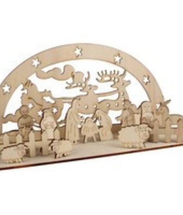 MégaCréa DIY - Crèche Mini...