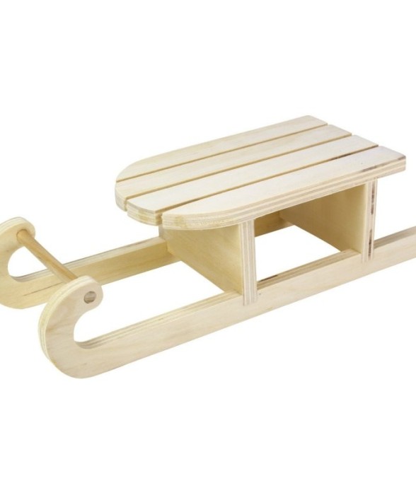 MégaCréa DIY - Luge en bois...