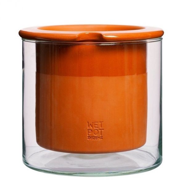 Pot autonome Wet Pot M en terre cuite