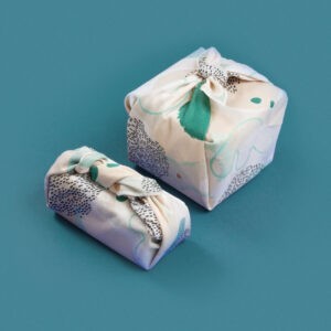Furoshiki Hygge 50 x 50 cm en Fibres Recyclées