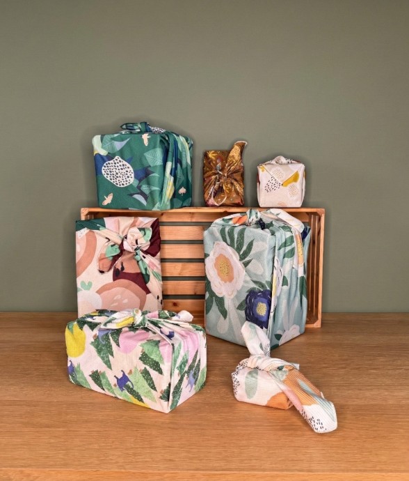 Pack de 7 Furoshiki Belle...