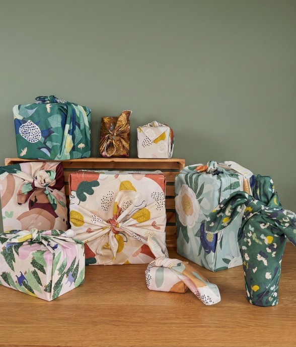 Pack de 9 Furoshiki Grande...