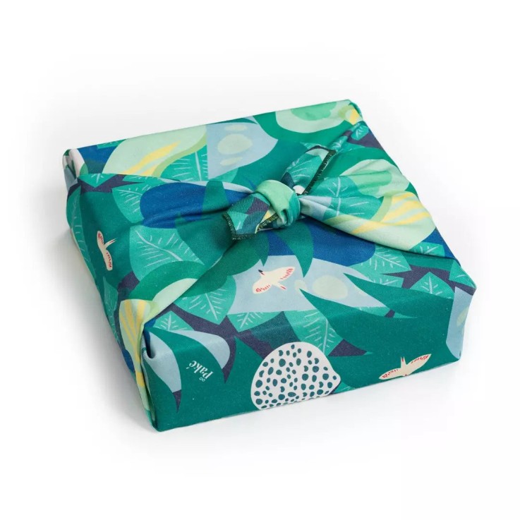 Furoshiki Canopée 75 x 75 cm en Fibres Recyclées