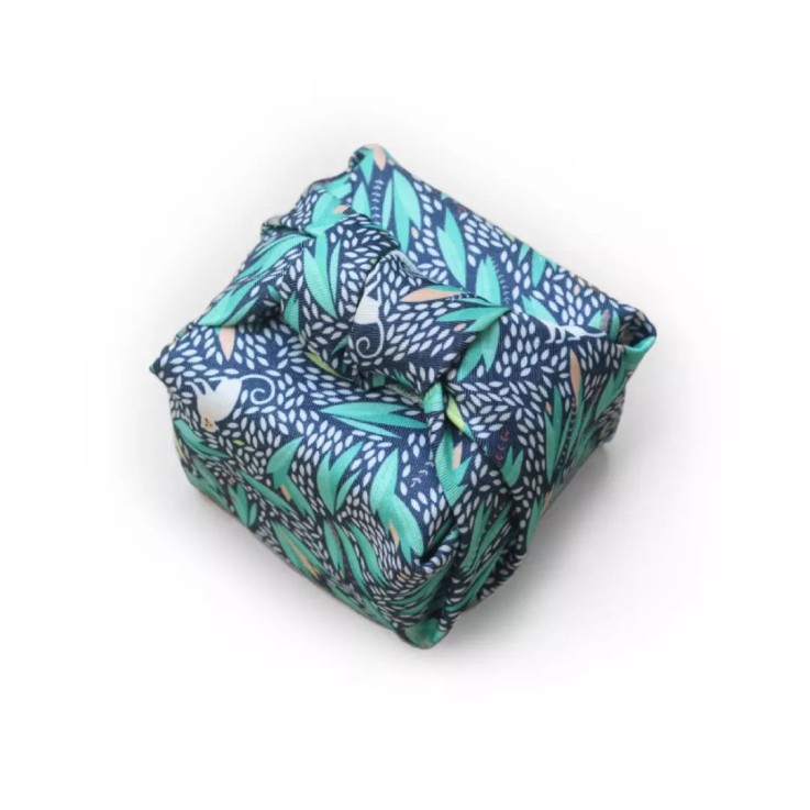 Furoshiki Monkey 50 x 50 cm en Fibres Recyclées