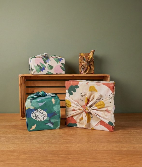 Pack de 4 Furoshiki...