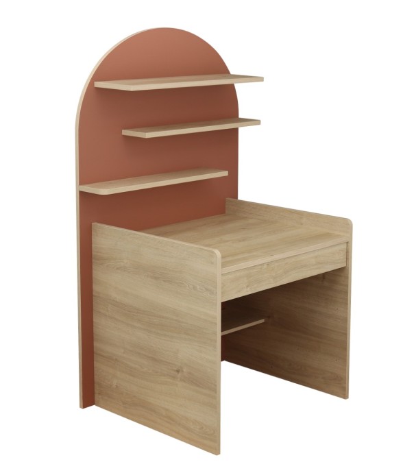 Bureau enfant - décor bois...
