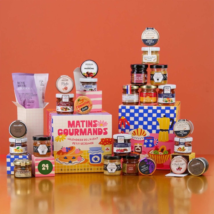 Calendrier de l'Avent Petit-Déjeuner - Matins Gourmands - Le calendrier gourmand