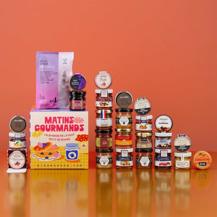 Calendrier de l'Avent Petit-Déjeuner - Matins Gourmands - Le calendrier gourmand