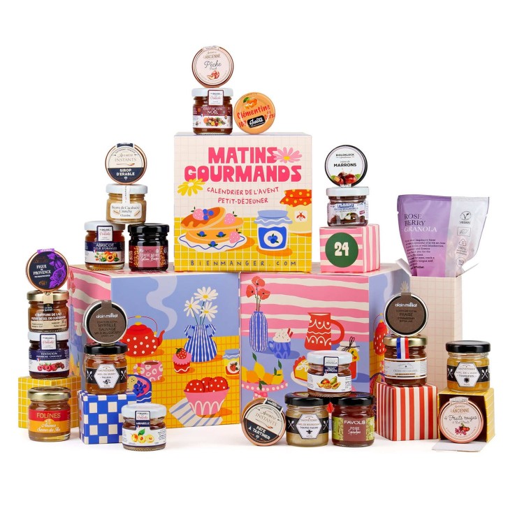 Calendrier de l'Avent Petit-Déjeuner - Matins Gourmands - Le calendrier gourmand
