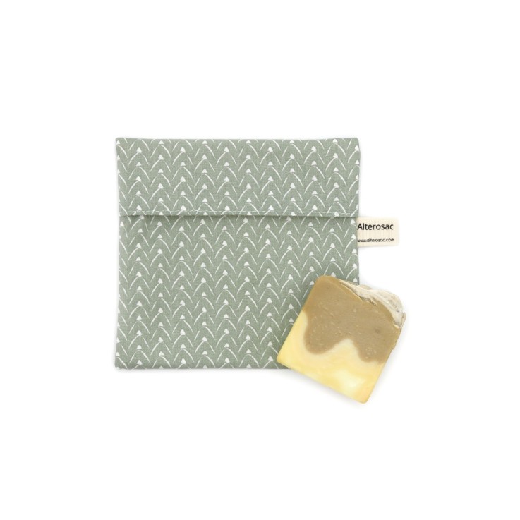 Pochette à savon doublée en Coton