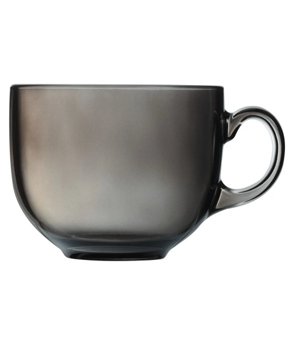 6 tasses Jumbo 50cl grises...