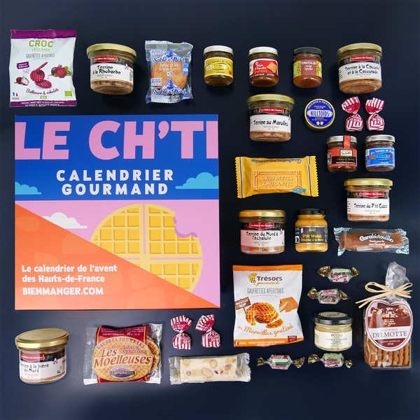 Calendrier de l'avent Le Ch'ti Calendrier Gourmand