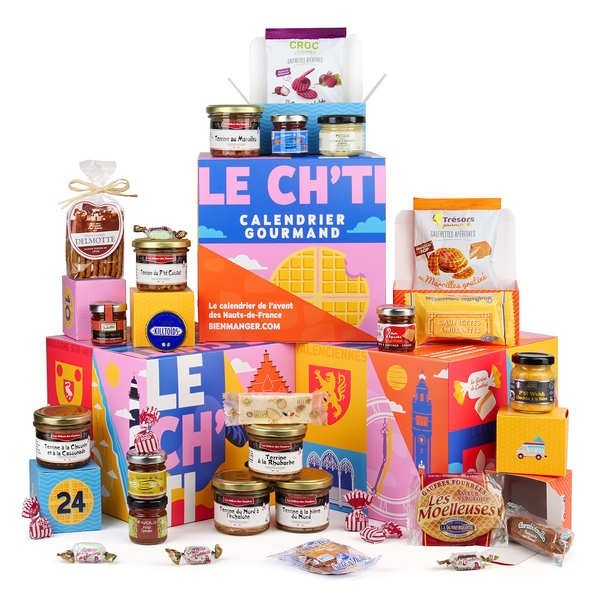 Calendrier de l'avent Le Ch'ti Calendrier Gourmand