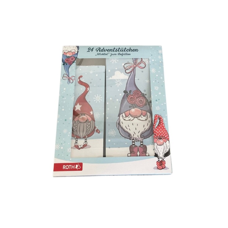Calendrier de l'Avent 24 sachets Lutins