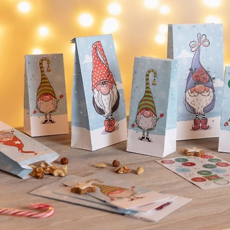Calendrier de l'Avent 24 sachets Lutins