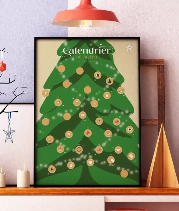 Calendrier de l'Avent à...