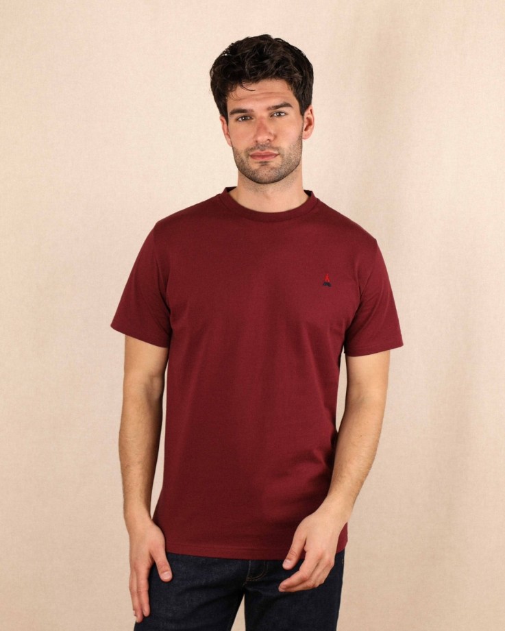 Tee-shirt Bordeaux Coton bio