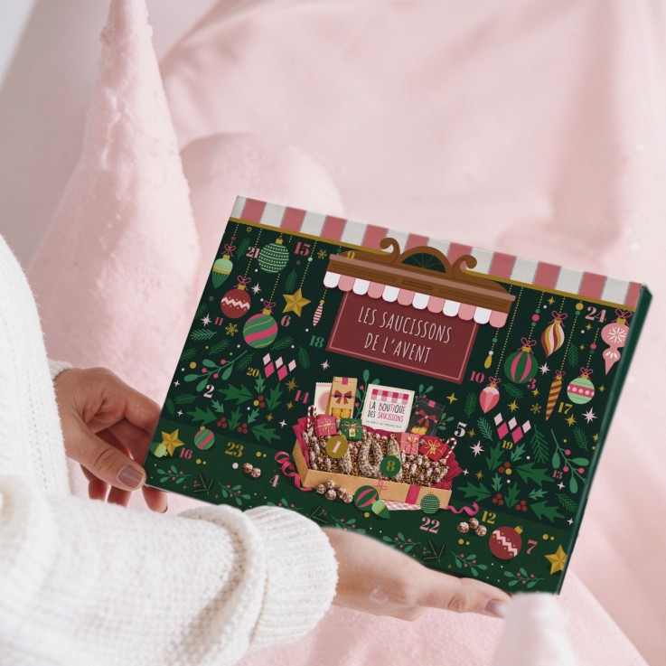 Calendrier de l'Avent saucissons artisanaux (818 gr de pur plaisir !)