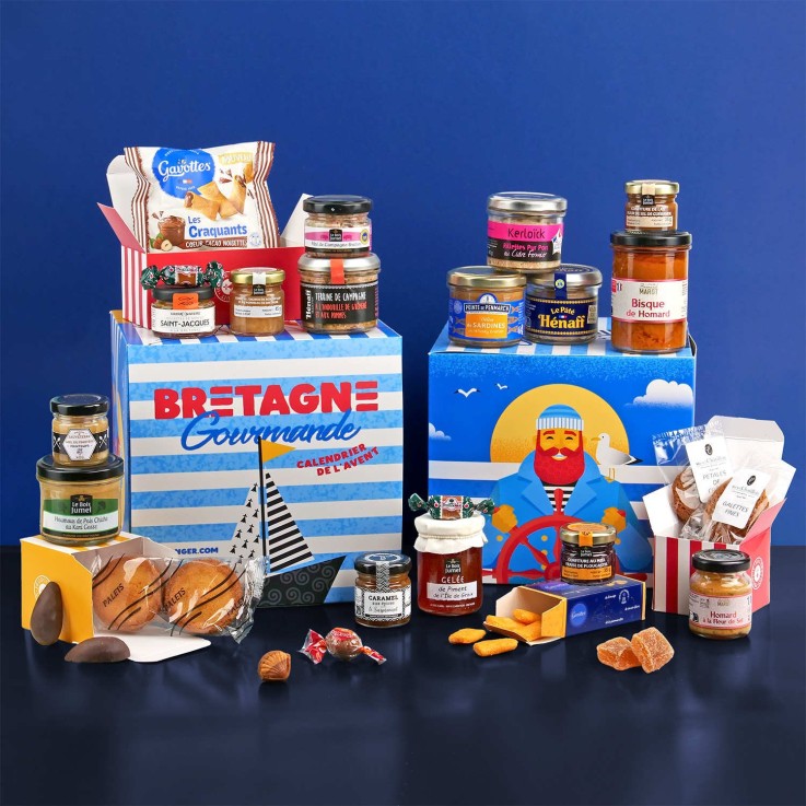 Calendrier de l'avent Bretagne Gourmande - Le calendrier gourmand