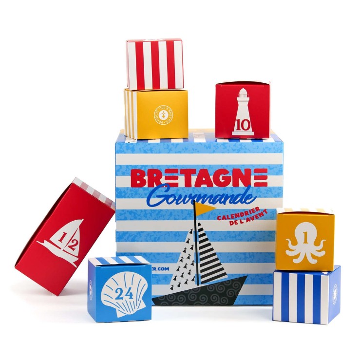 Calendrier de l'avent Bretagne Gourmande - Le calendrier gourmand