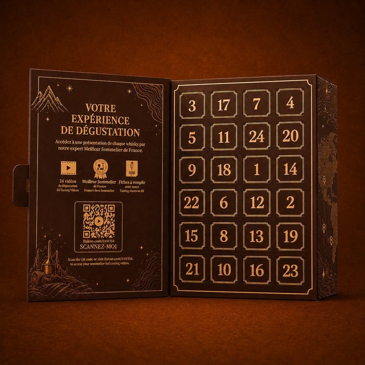 Calendrier de l'Avent - 24 Whiskies du Monde