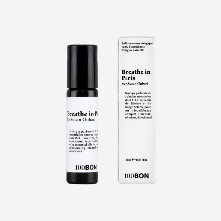 Roll-on aux huiles essentielles Breathe in Paris by Susan Oubari (10 ml)