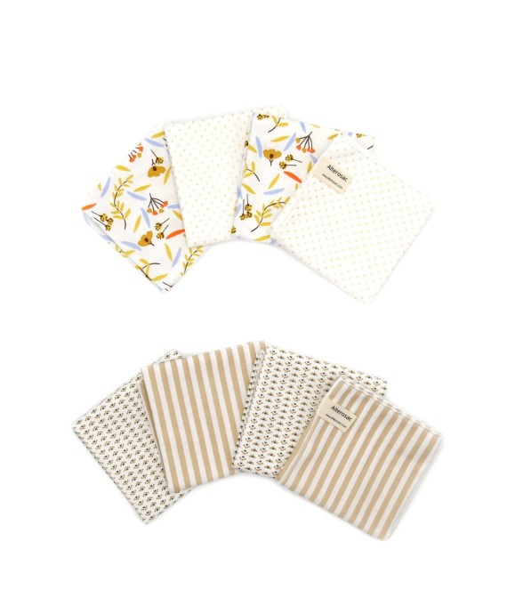 Mouchoirs lavables en coton...