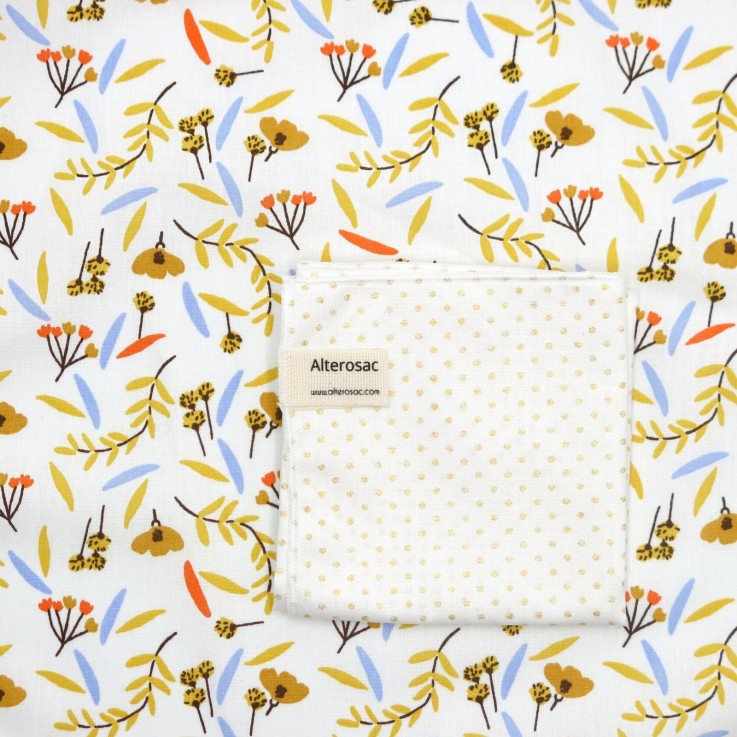Mouchoirs lavables en coton x 4 (M)