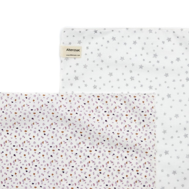 Mouchoirs lavables en coton x 4 (M)