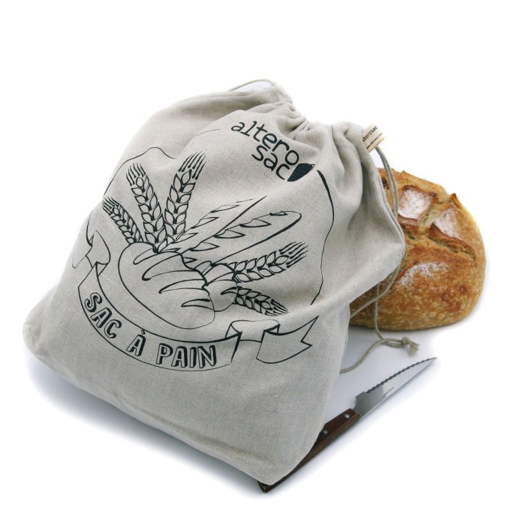 Sac à pain en Lin