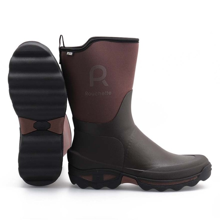 Demi botte CLEAN GARDEN en caoutchouc naturel