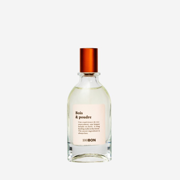 Eau de toilette naturelle Bois & Poudre (50 ml)