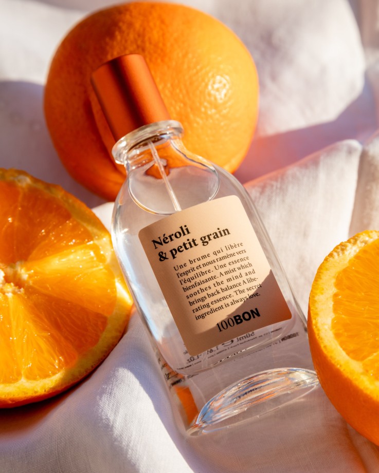 Eau de cologne naturelle Néroli & Petit Grain (50 ml)