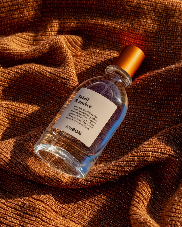 Eau de toilette naturelle Soleil & Ambre (50 ml)