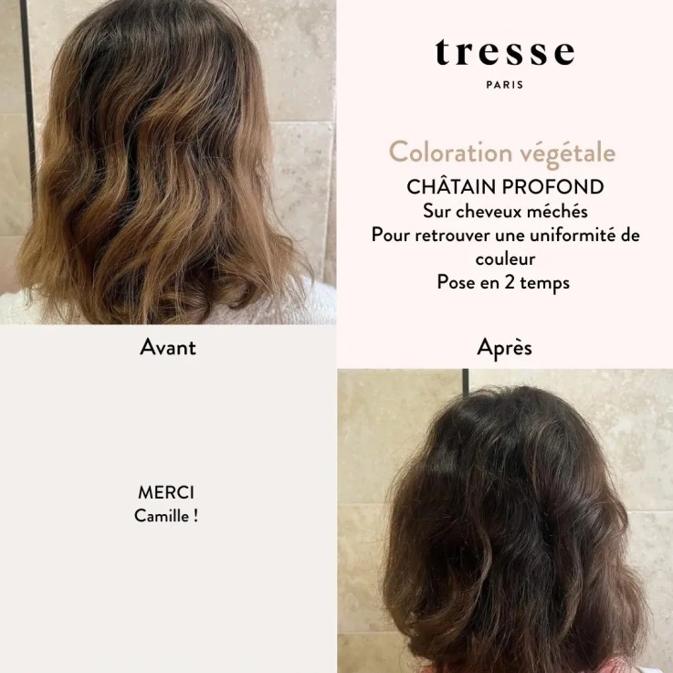 Coloration végétale Châtain profond Bio (2x100g)