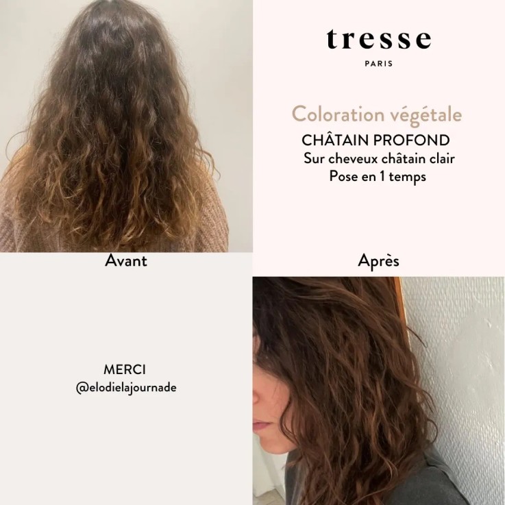 Coloration végétale Châtain profond Bio (2x100g)