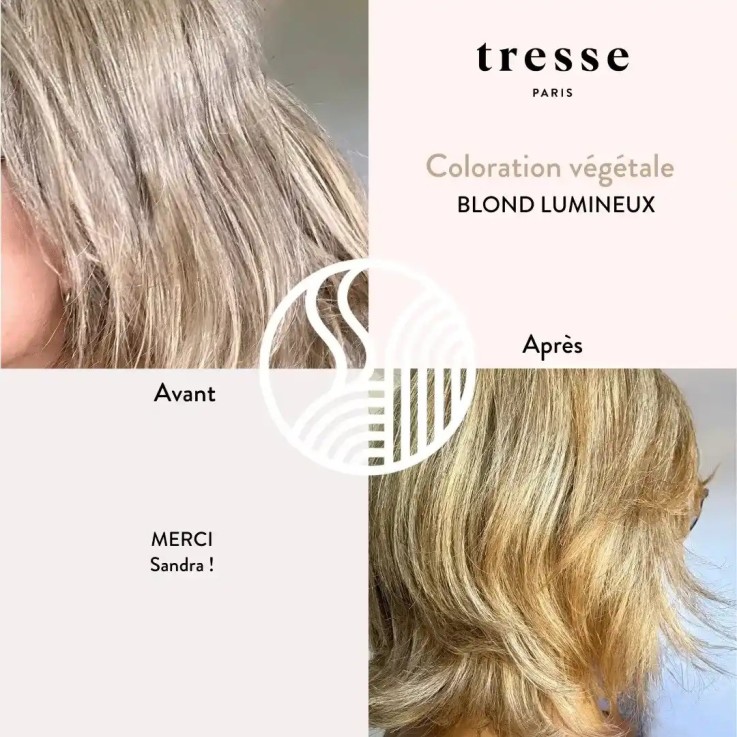 Coloration végétale Blond lumineux Bio (100g)