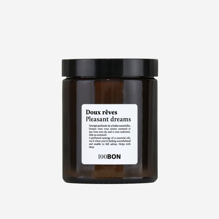 Bougie parfumée naturelle Doux rêves (150g)