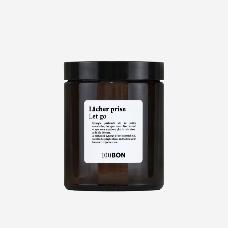 Bougie parfumée naturelle Lâcher-Prise (150g)