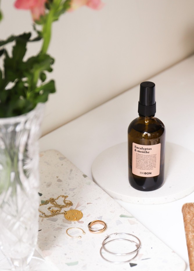 Spray aux huiles essentielles Eucalyptus & Menthe (100 ml)