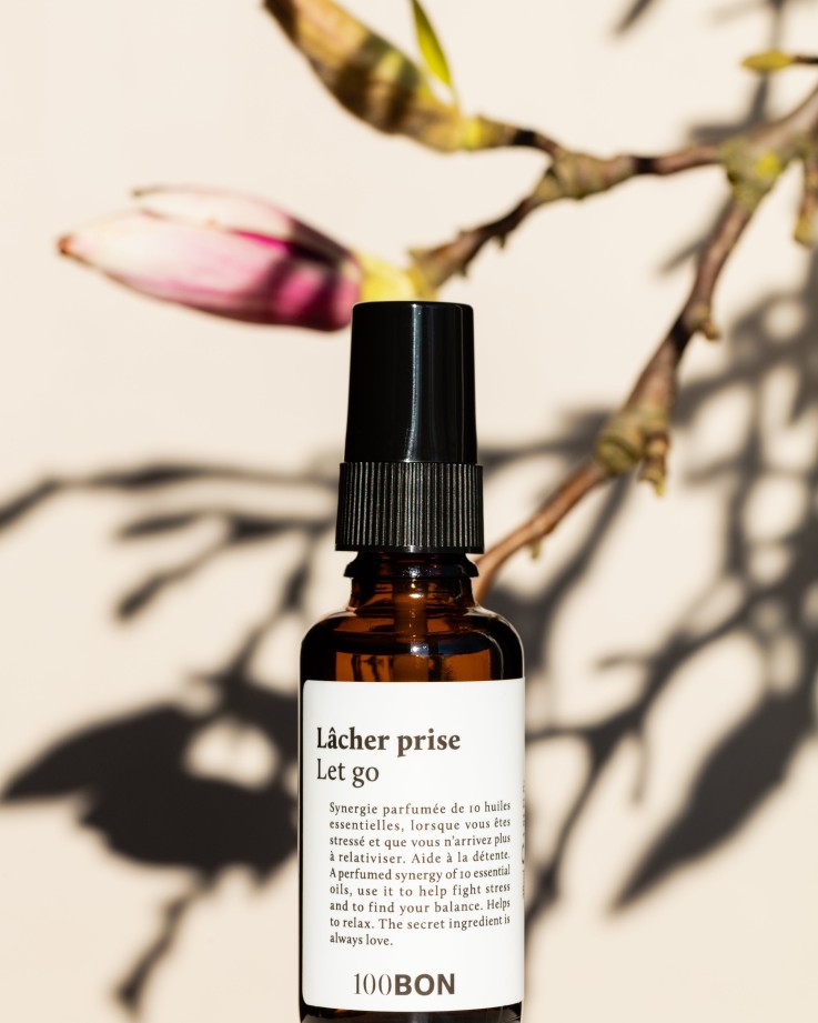 Spray aux huiles essentielles Lâcher-Prise (30 ml)
