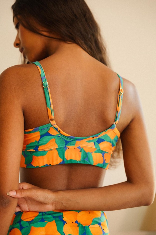 Brassière - sans agrafes ni armatures - coton biologique