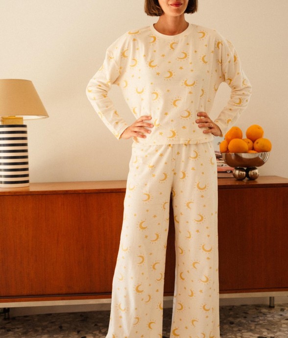 Pyjama Luna - beige - coton...