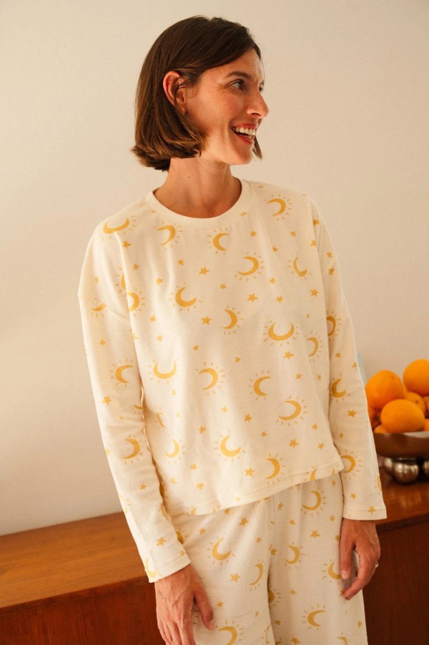 Pyjama Luna - beige - coton biologique