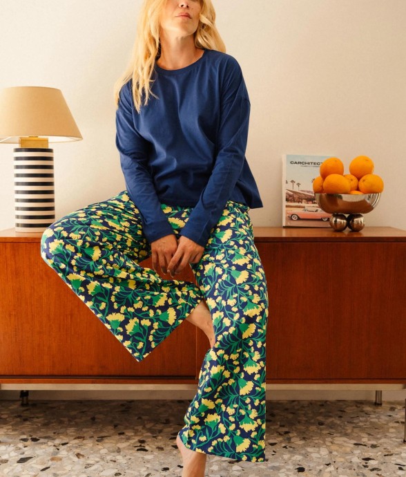 Pyjama long Néroli - haut...