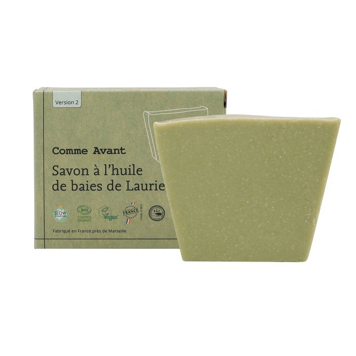 Savon Peaux à Imperfections à l'huile de baies de laurier Bio V2